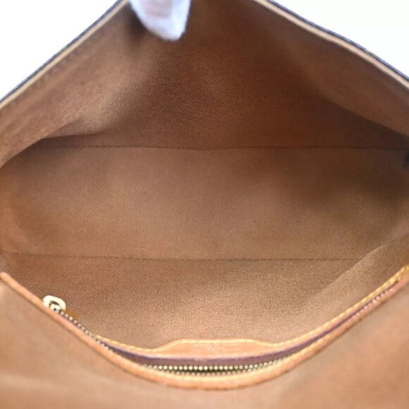 LOUIS VUITTON Mini Looping Hand Bag Monogram Leather Brown France M51147 98ED470 - Picture 14 of 15